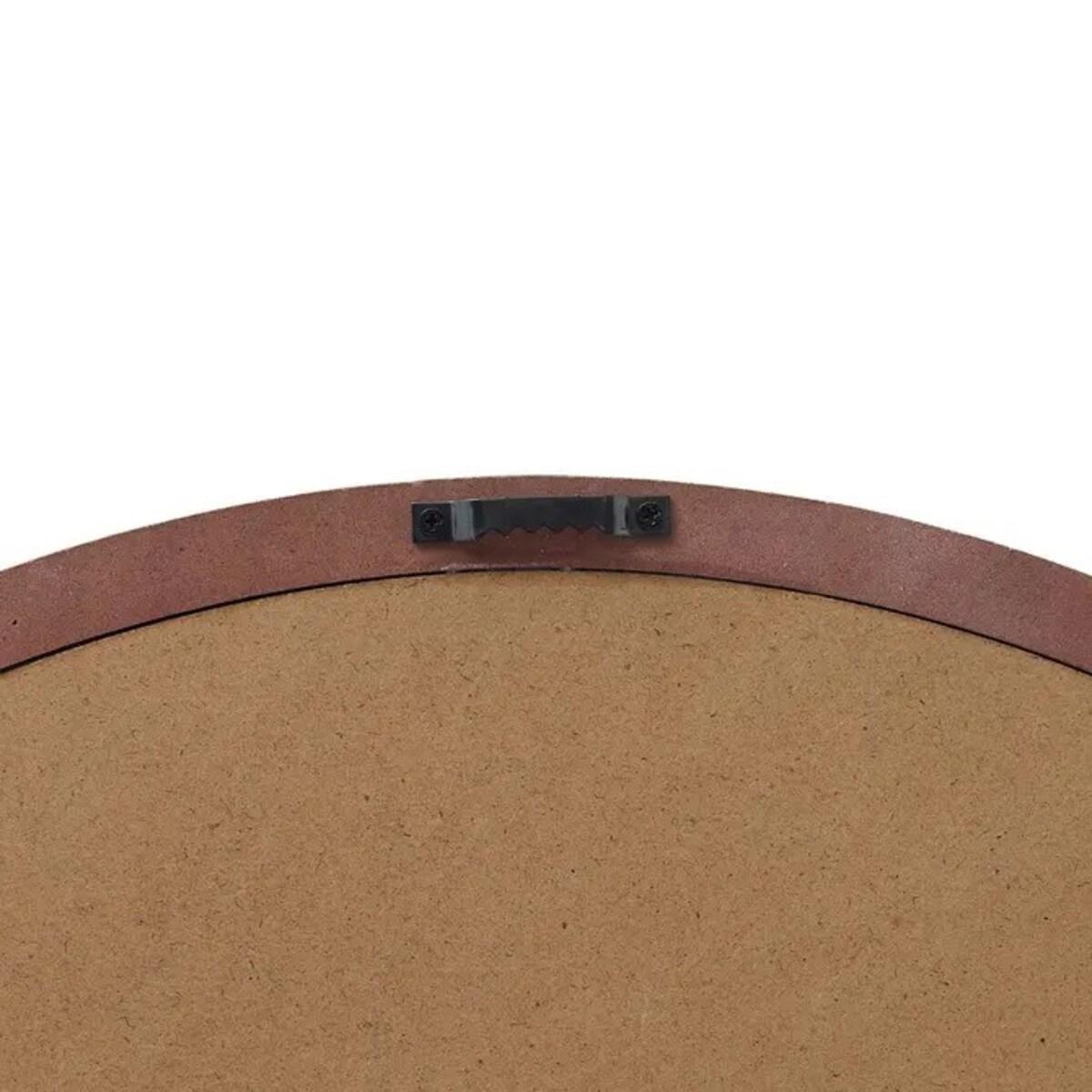 Lustro okrągłe, burgundowe, Austin, 50 cm