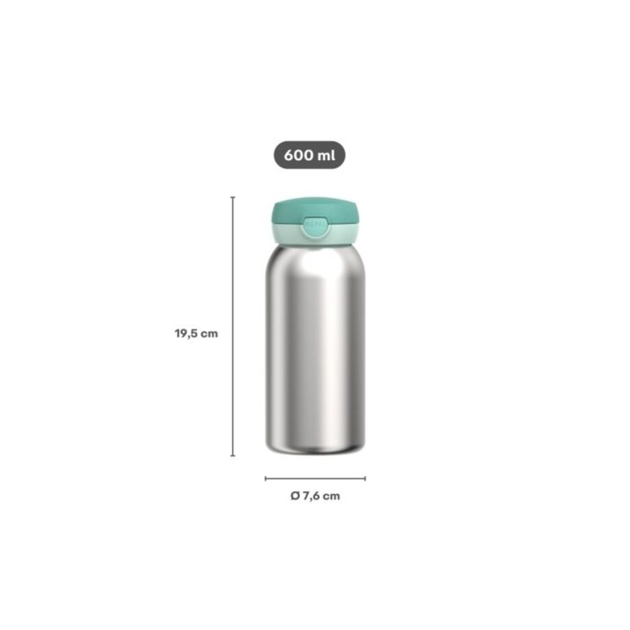 Butelka stalowa Flip Cap Campus 600 ml Unicorn Glow 107489065411
