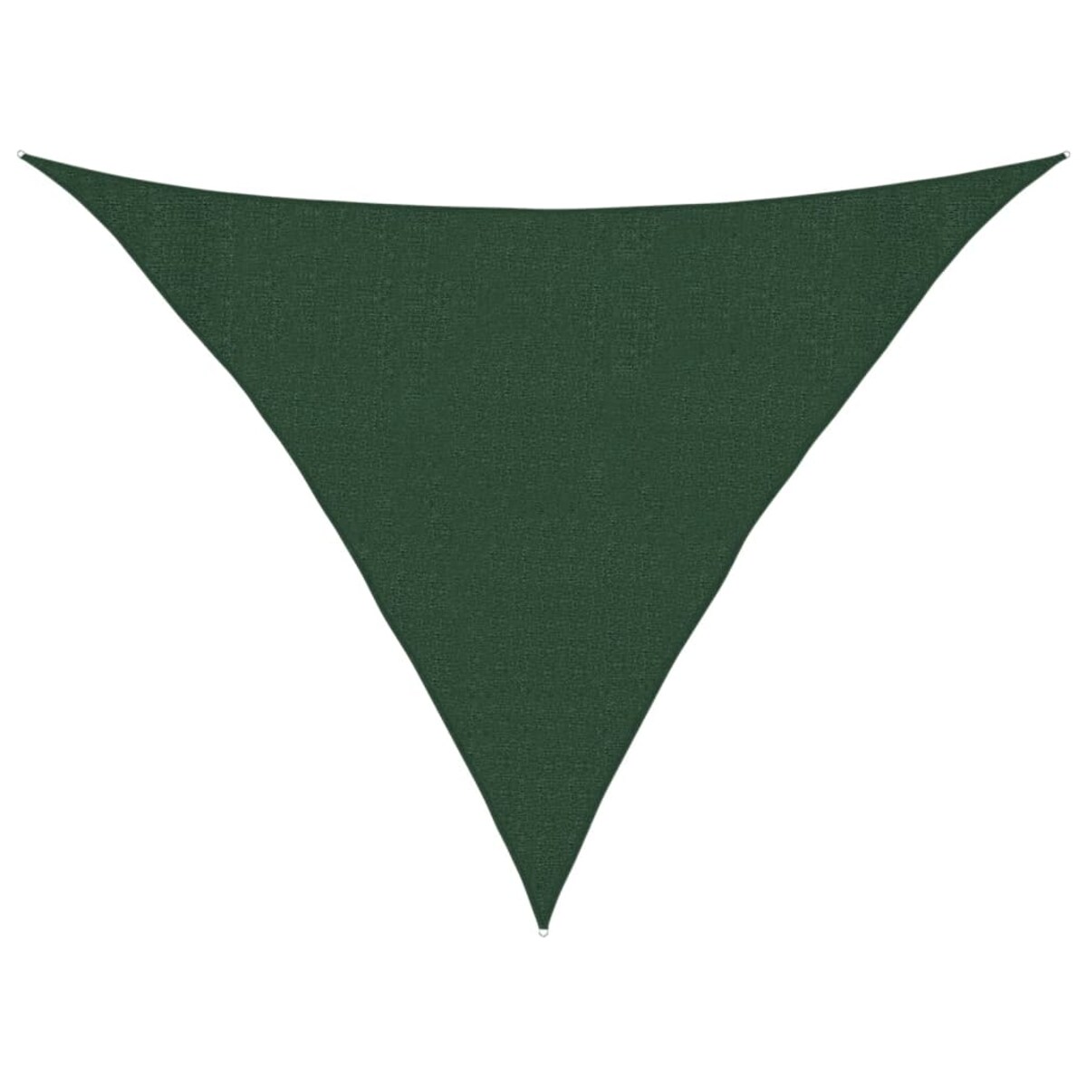 vidaXL Żagiel przeciwsłoneczny 160 g/m² ciemnozielony, 3x3x4,2 m, HDPE