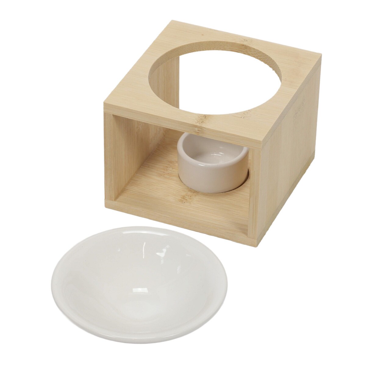 Kominek zapachowy minimalistyczny, 11 x 11 x 8,5 cm