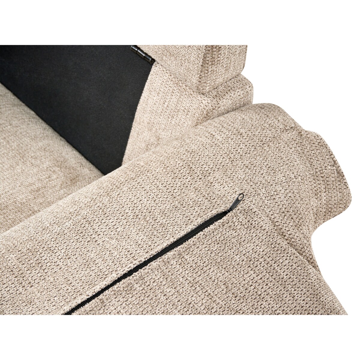 Sofa GETA Beżowoszary dla 2 osób