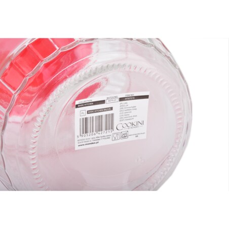 BASIC KITCHEN Słój 2,0L z uchwytem14xh21,5cm