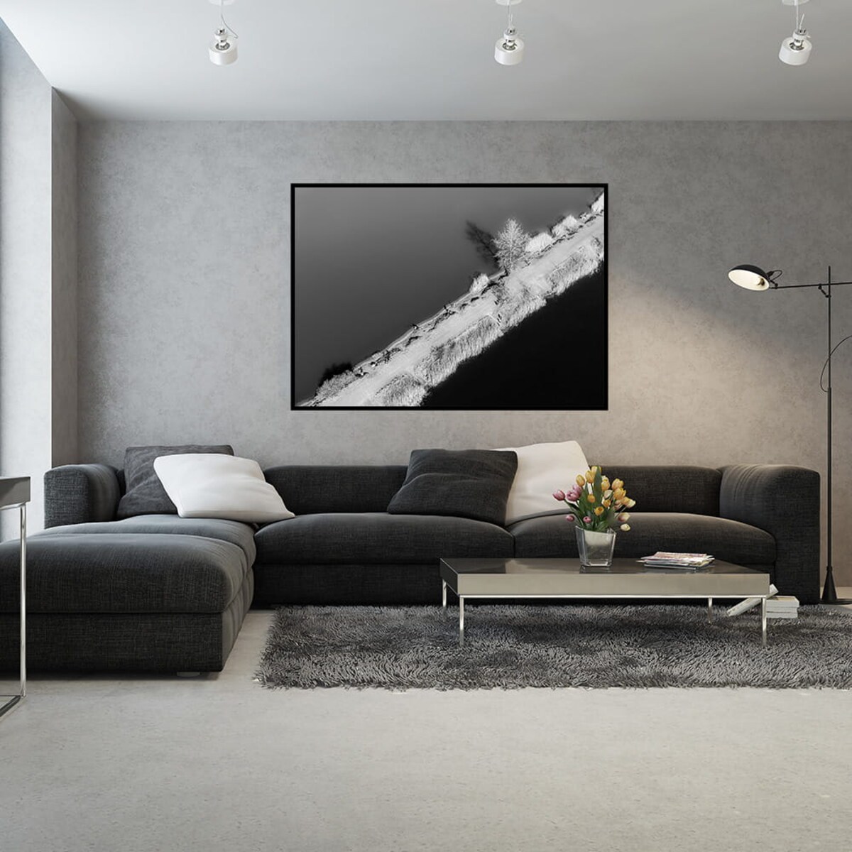 plakat droga nad wodą polska 30x40 cm