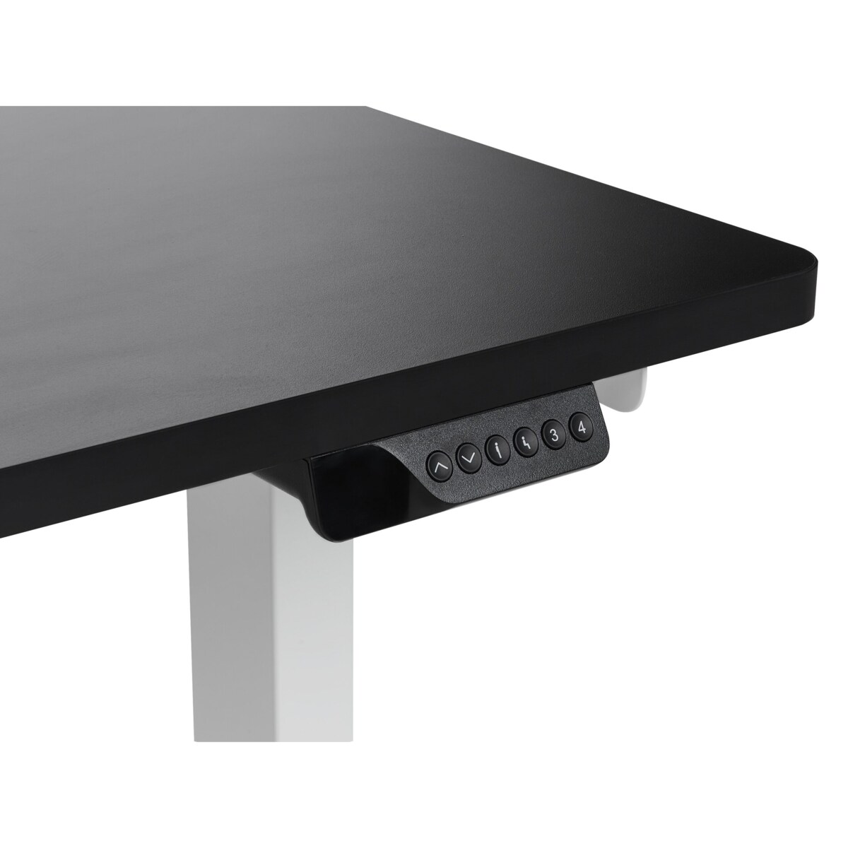 Biurko regulowane Elektryczny Lewostronny Czarny DESTINES