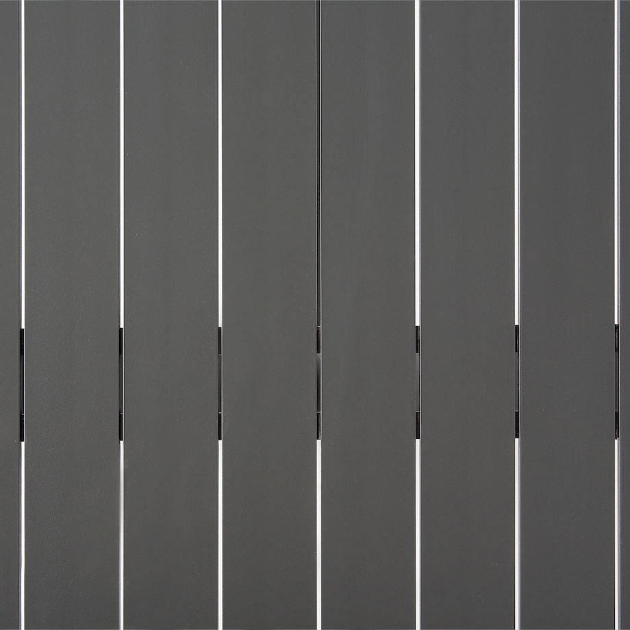 Stół ogrodowy CASCAIS 200 cm 105 cm Metal Szary