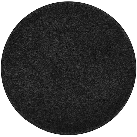 Kleine Wolke Relax Dywanik łazienkowy czarny 100 cm okrągły