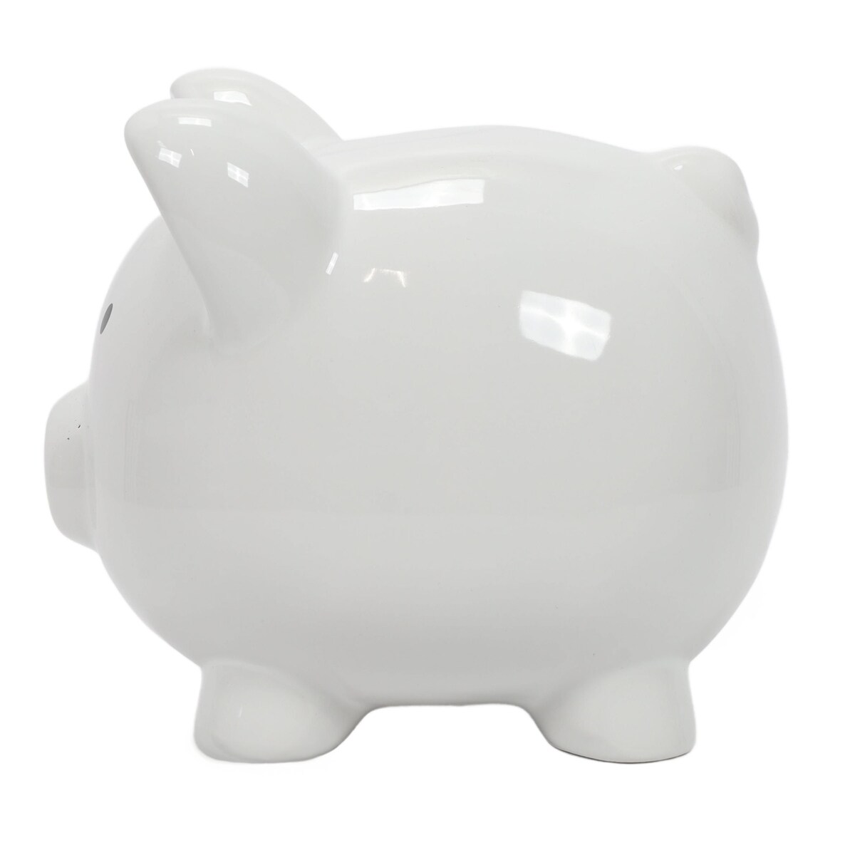 Skarbonka świnka ceramiczna, 18,5 x 21 x 19 cm