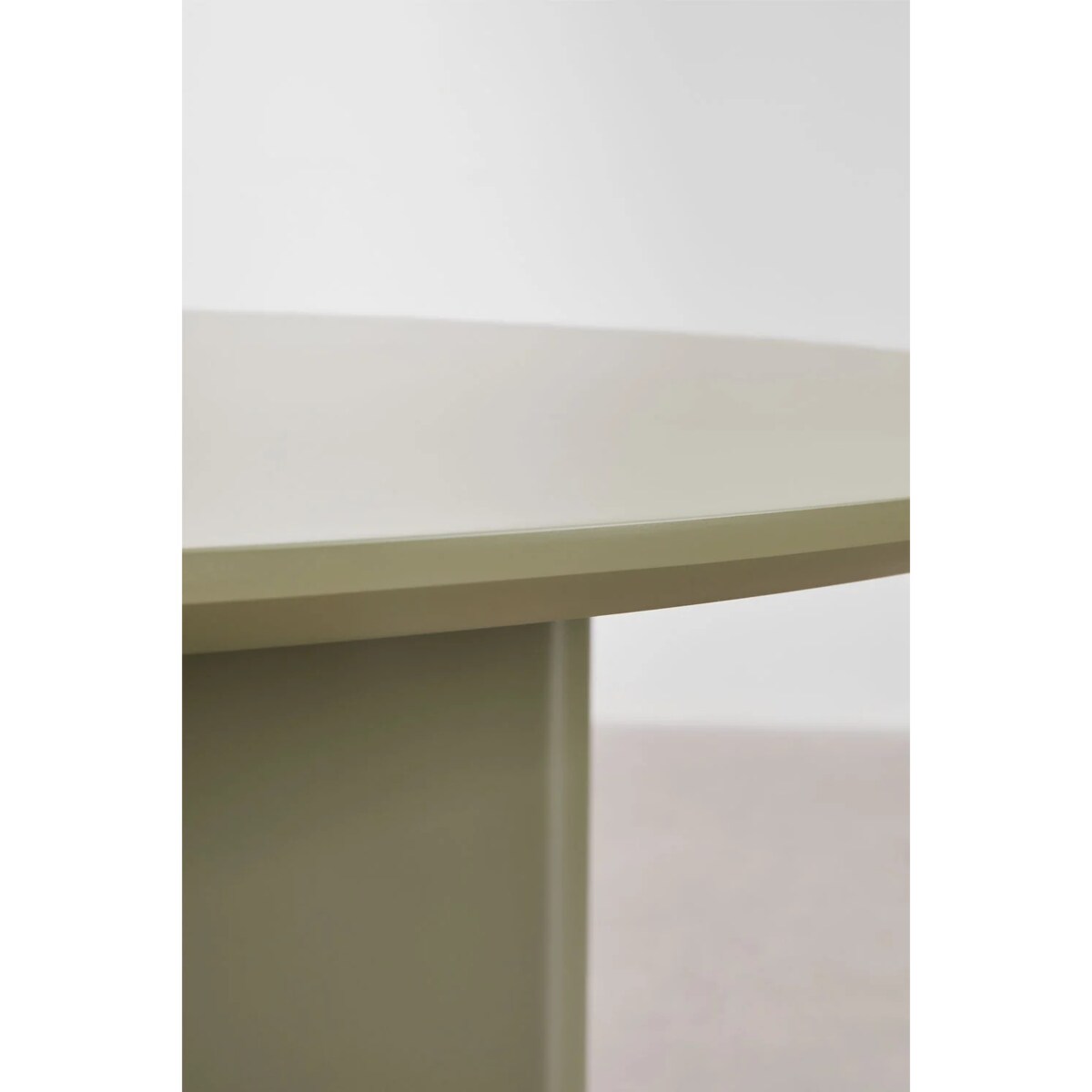 Okrągły stół jadalniany z MDF Ø120 cm Saonara szałwiowy