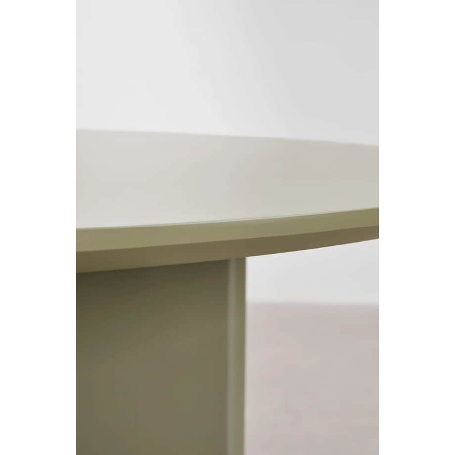 Okrągły stół jadalniany z MDF Ø120 cm Saonara szałwiowy