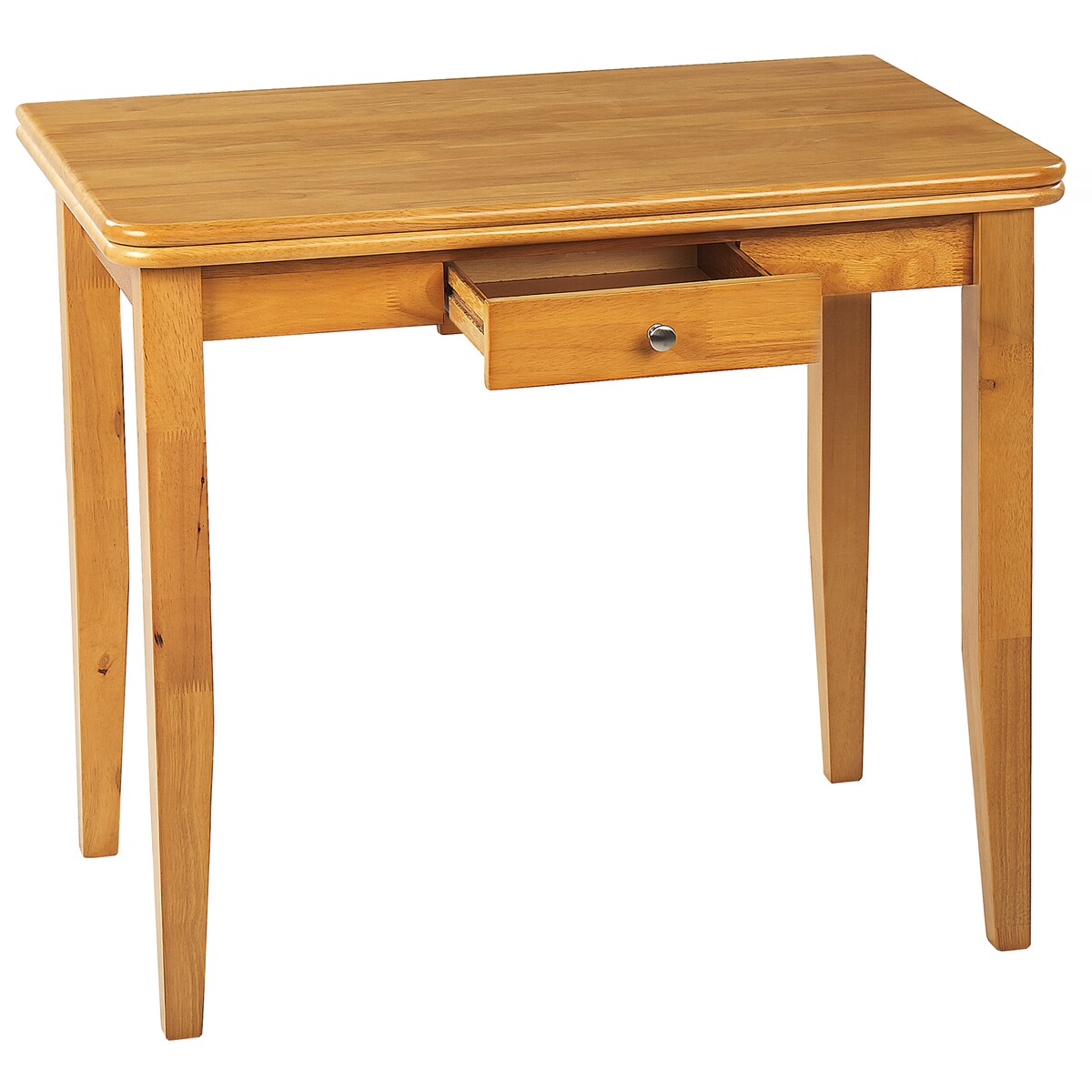 Stół do jadalni rozkładany MASELA Brązowy 90/120 cm 60 cm Drewno