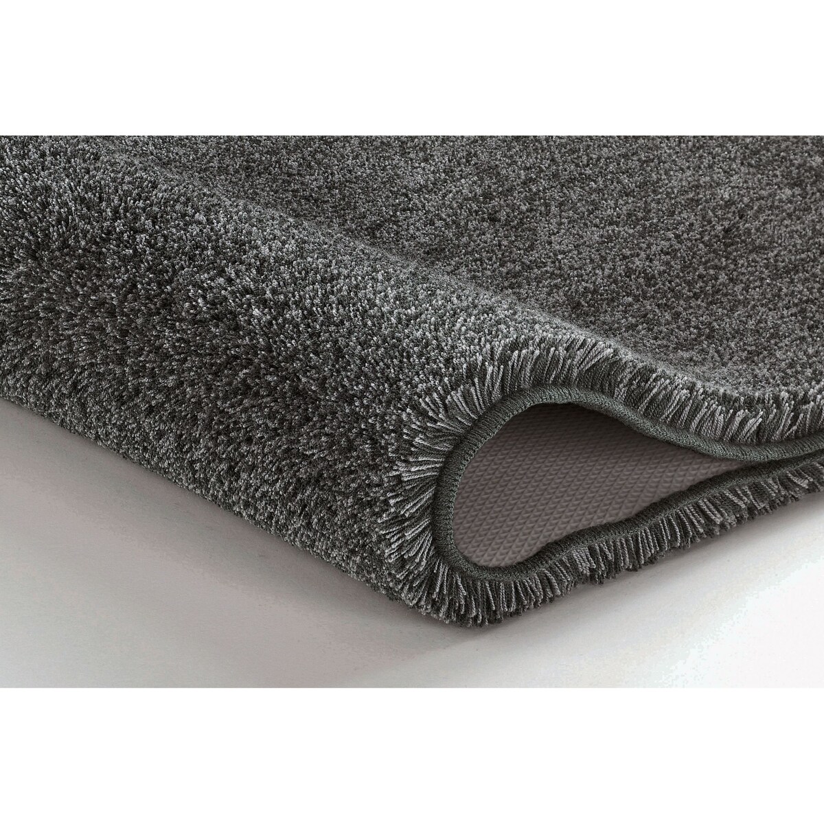 Kleine Wolke Relax Dywanik łazienkowy szary 100 cm okrągły