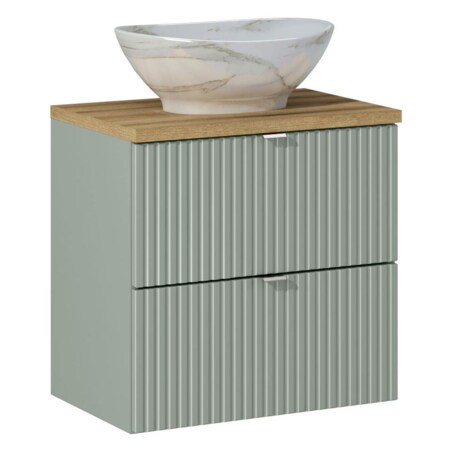 Umywalka nablatowa 60 cm - z szufladami - Reed Green
