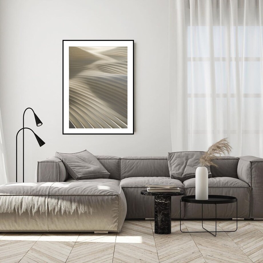 Poster Story, Plakat, Obraz - Kremowe Wydmy, wymiary 70 x 100 cm