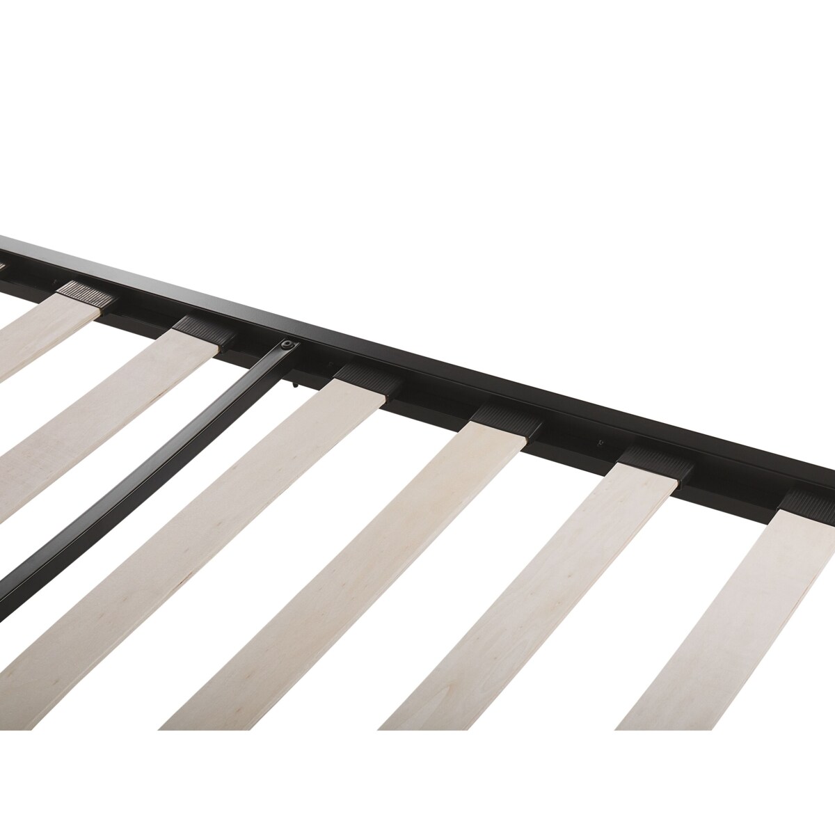 Łóżko metalowe 180 x 200 cm czarne ANTLIA