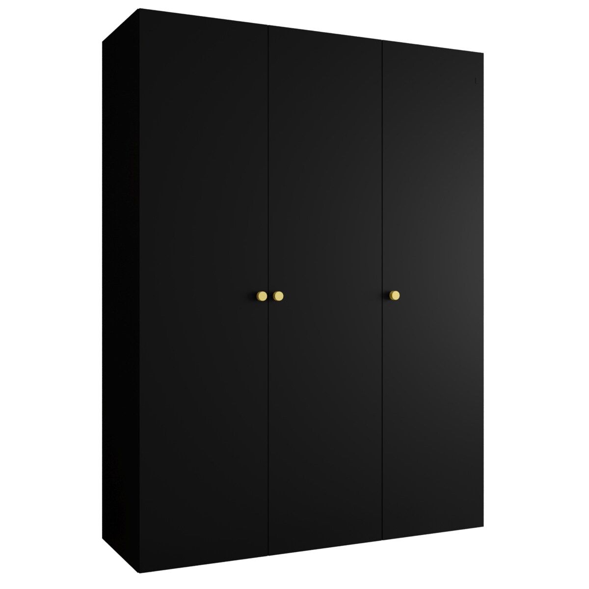 Szafa uchylna otwierana PARMA 1 150 wys. 202 cm Czarny + u. Złoty
