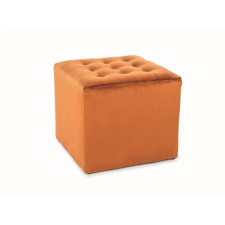 Pufa LORI VELVET cynamonowa