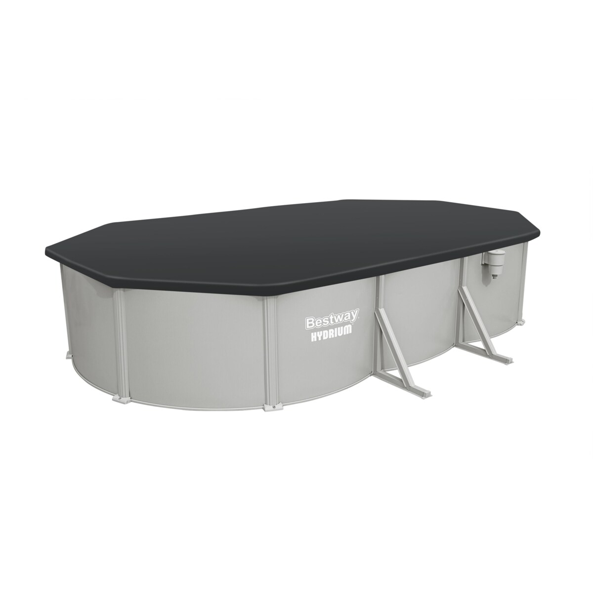Basen stelażowy Hydrium 610x366x122 Bestway całoroczny 56369 zestaw