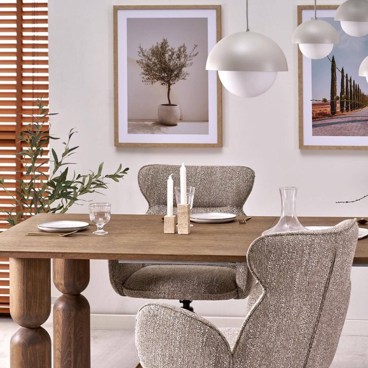 Lampa wisząca TK Lighting BONO BEIGE 10206 beżowo-biała 3xG9 regulowana do salonu jadalni kuchni