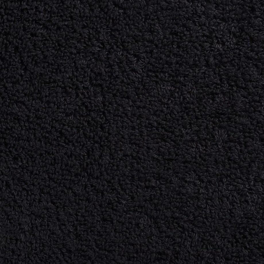 vidaXL Ręczniczki premium SOLUND, 10 szt., czarne, 30x50 cm, 600 g/cm²