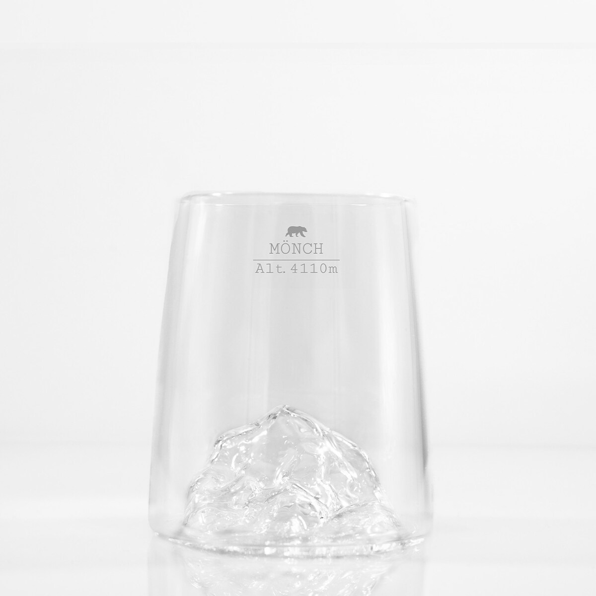 Zestaw 4 kieliszków - Topographic - Swiss Edition