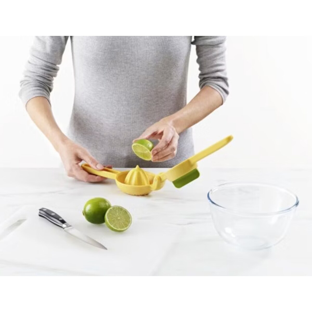 Wyciskacz z pokrętłem do cytrusów Juice Max, 22 x 10 x 8 cm, Joseph Joseph