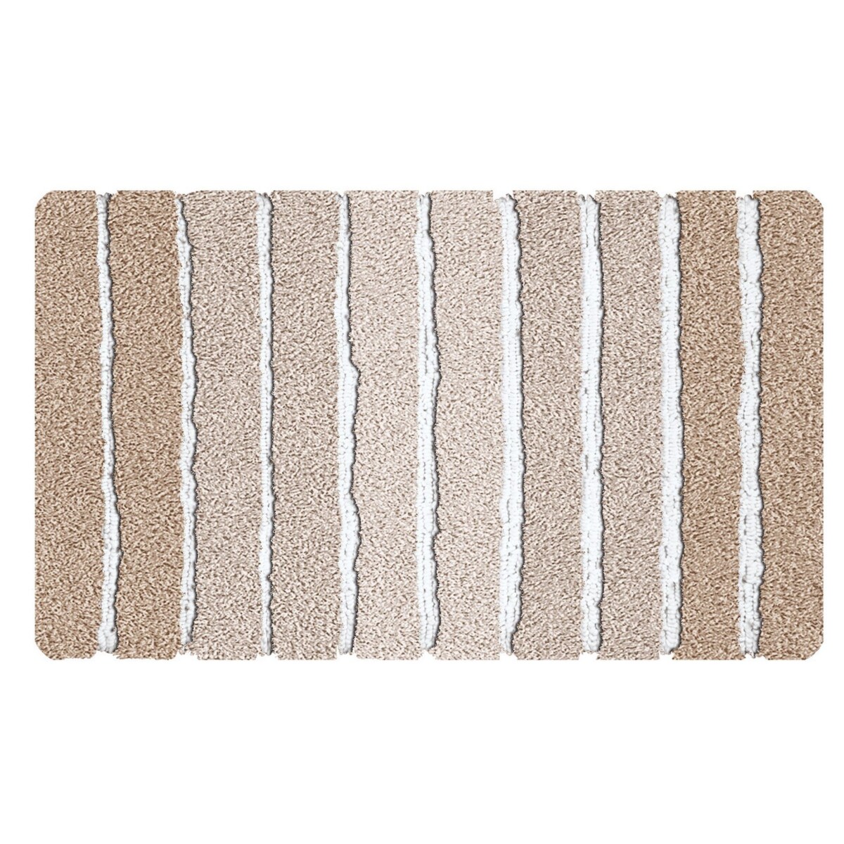 Kleine Wolke Phoenix Ekologiczny Dywanik łazienkowy beżowy 60x100 cm ECO LIVING