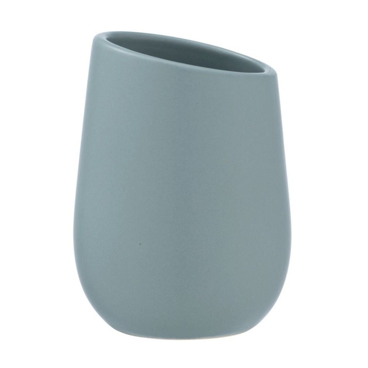 Kubek ceramiczny na szczoteczki BADI, WENKO, kolor niebieski