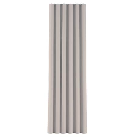 Zasłona na taśmie wave 130x260 kaszmirowy