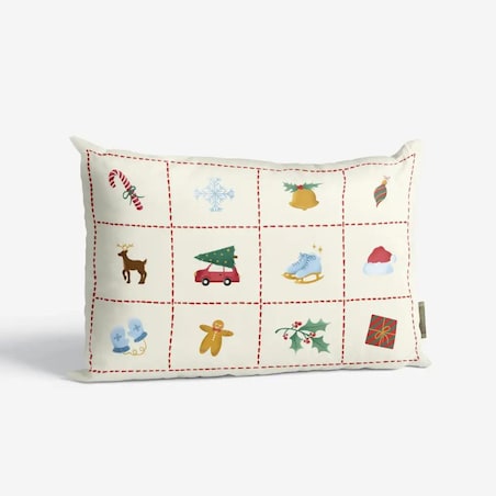 Poduszka świąteczna -Kalendarz
