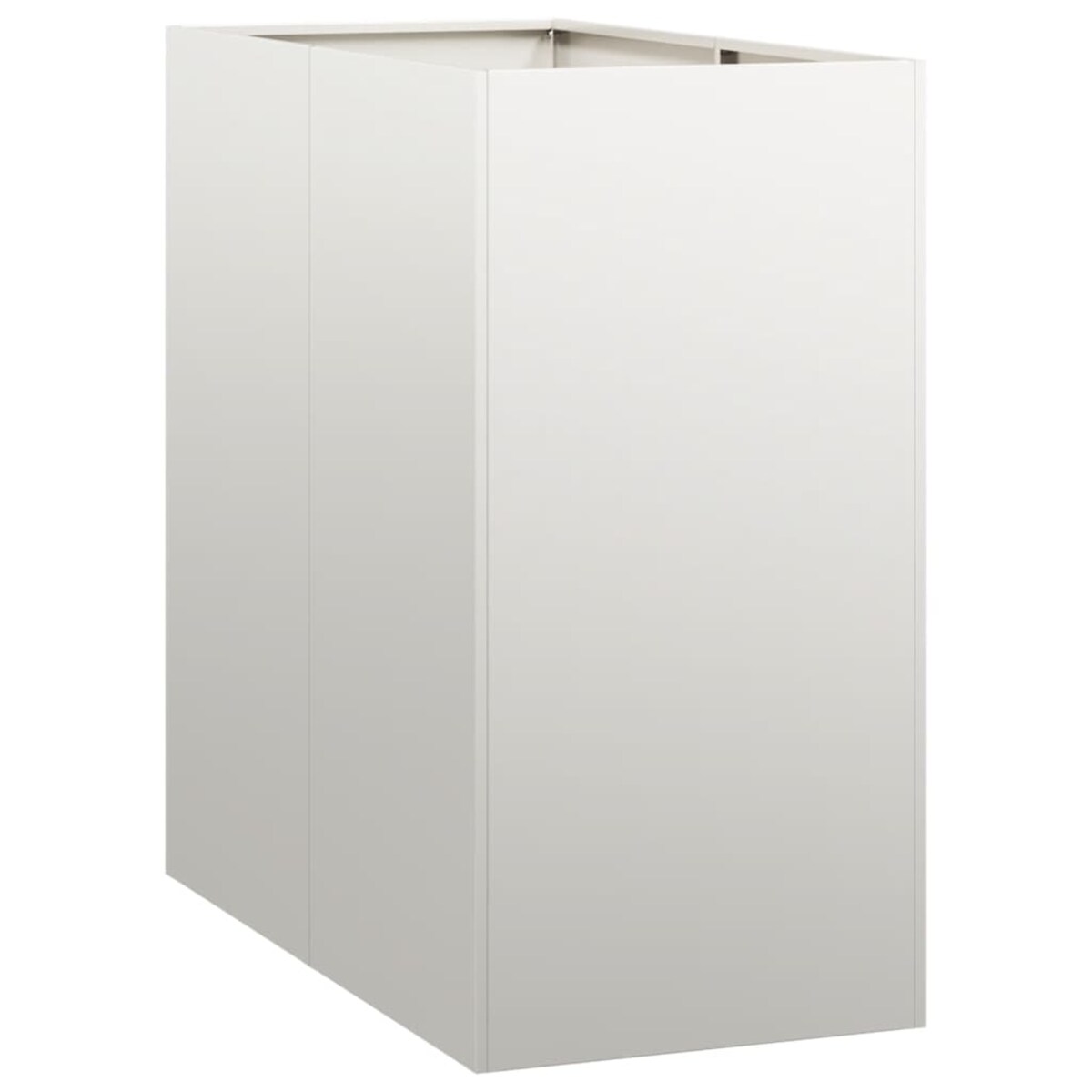 vidaXL Doniczka 40x80x80 cm Stal nierdzewna