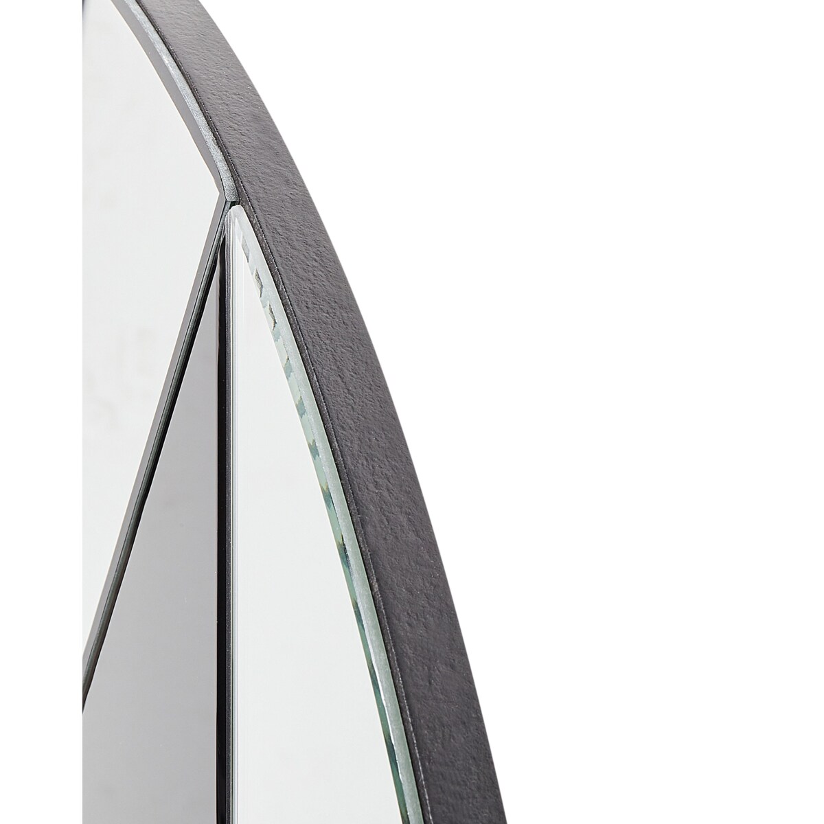 Lustro ścienne TROUVILLE Czarno-złoty