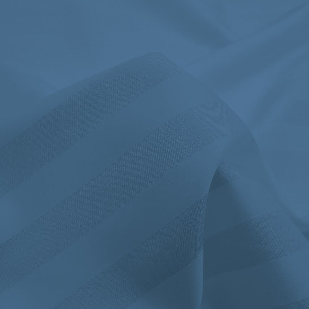 Pościel bambusowa satyna bawełniana 220x200 Bamboo paski, chabrowa