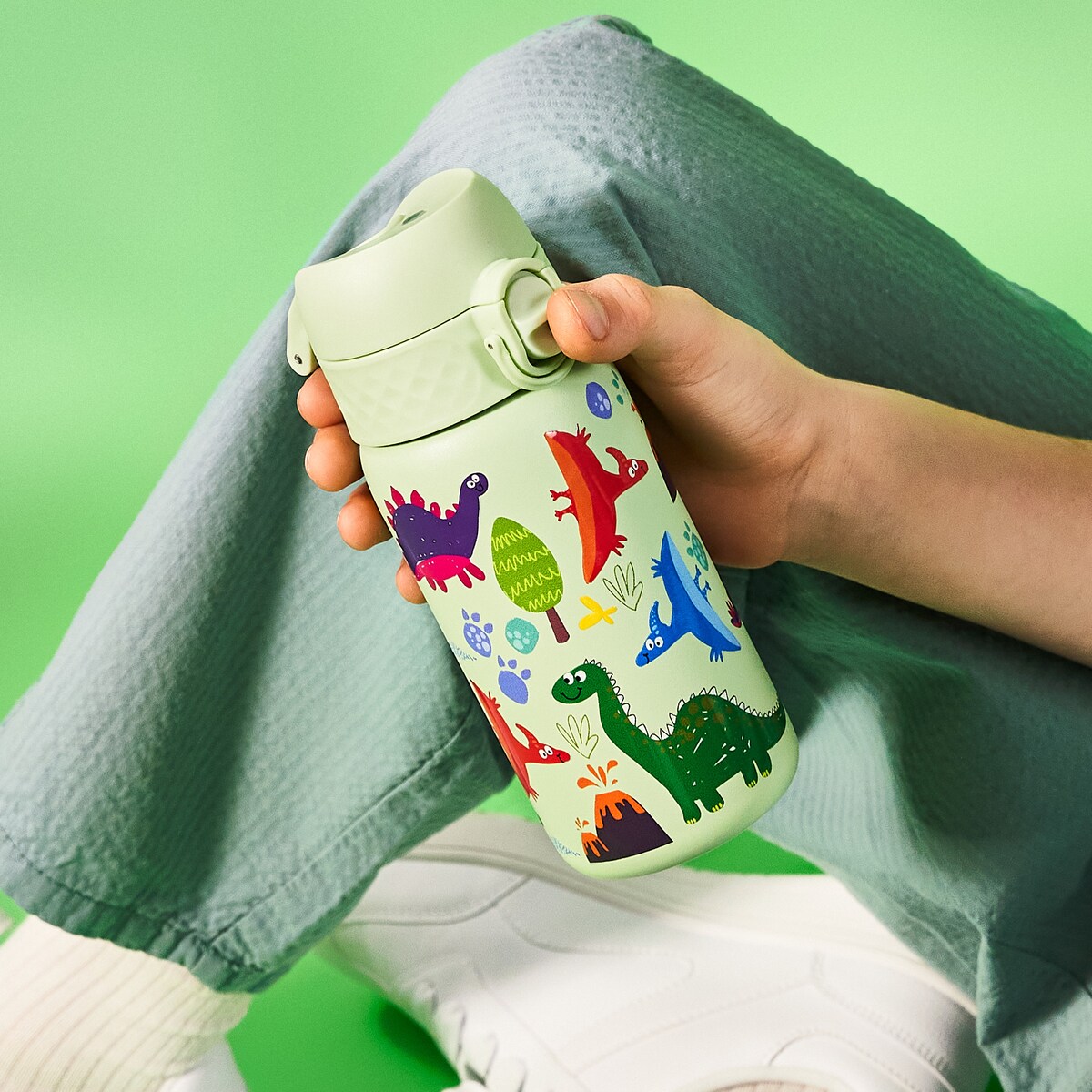 Butelka Termiczna ION8 I8TS320PGDINO Dinosaur