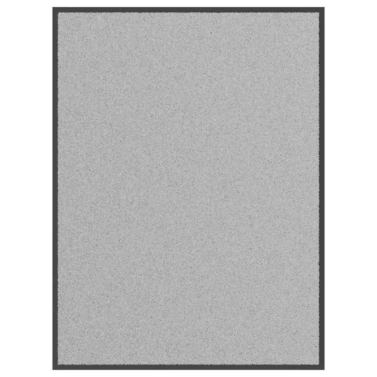 vidaXL Wycieraczka Szara 90x120 cm