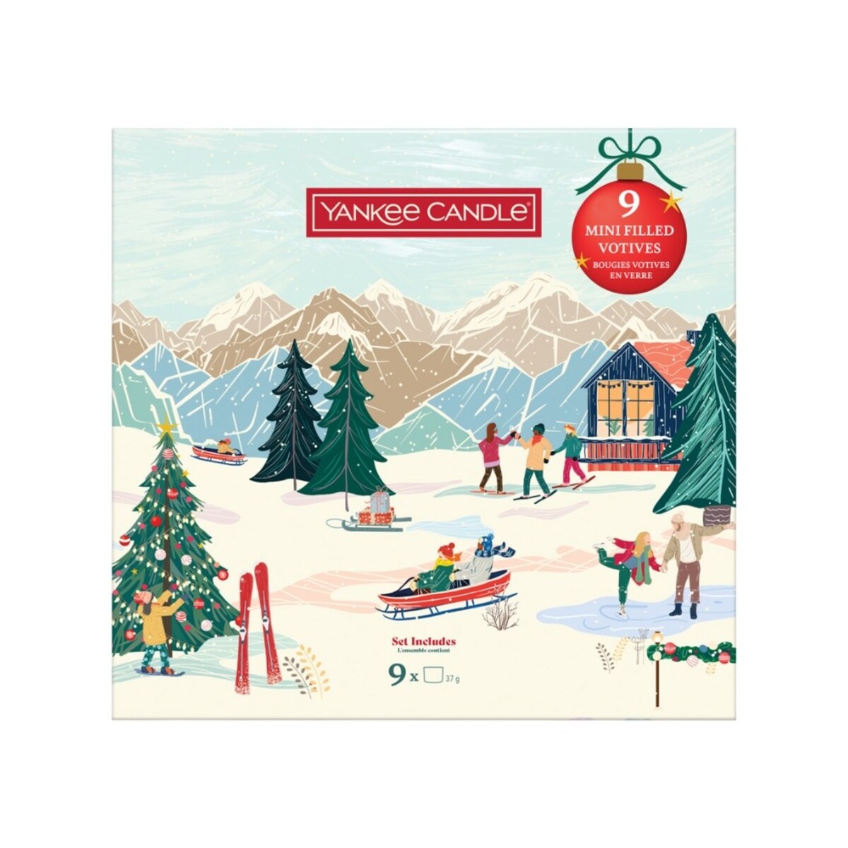 Yankee Candle zestaw prezentowy 9 ŚWIEC MINI