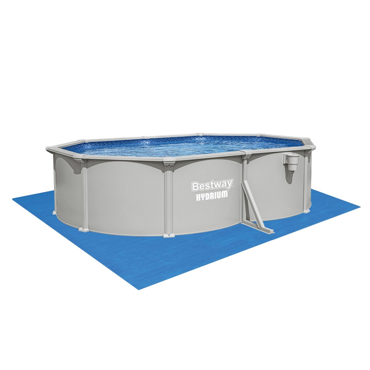 Basen stelażowy Hydrium 500x366x122 Bestway całoroczny 56586 zestaw