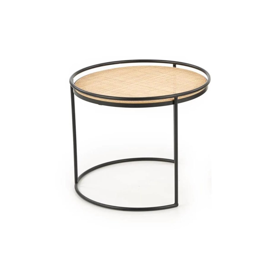 Ława MANADO 51x51 rattan naturalny - outlet