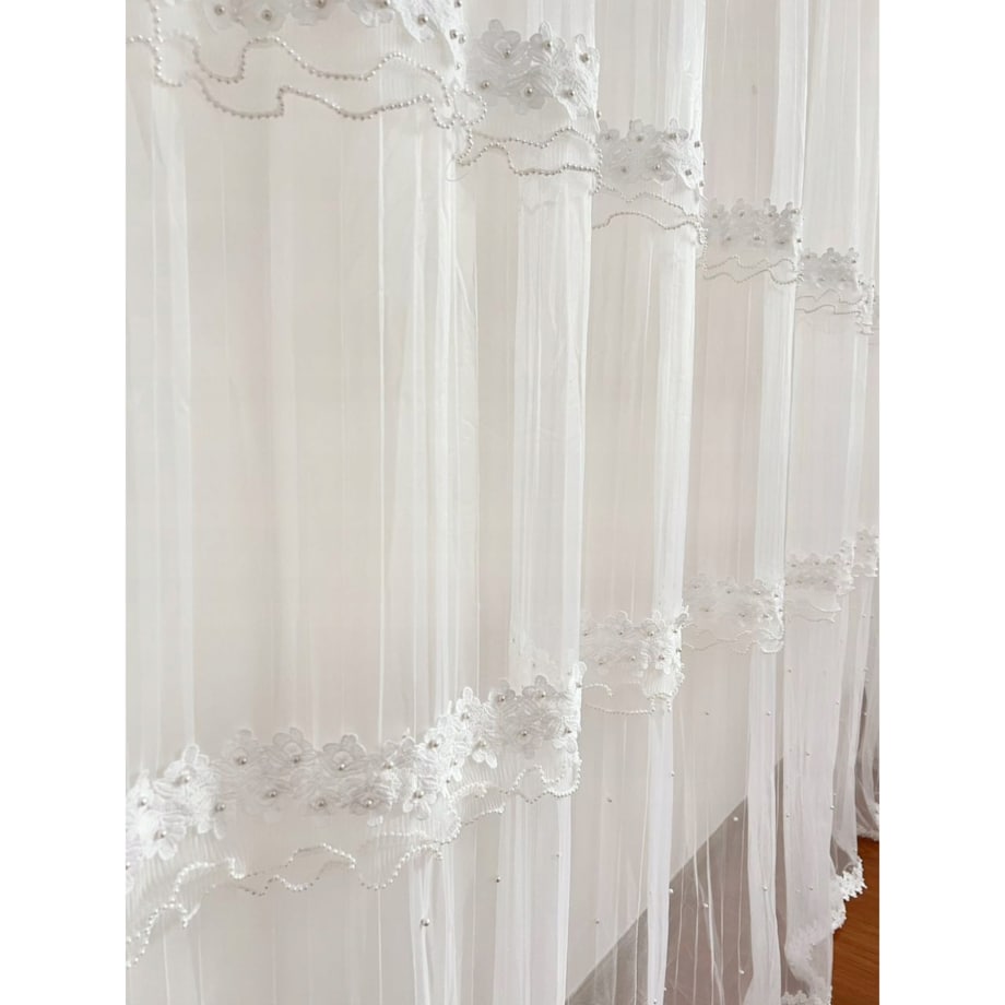 Firana dekoracyjna EMMA 140x250 | PRZELOTKI