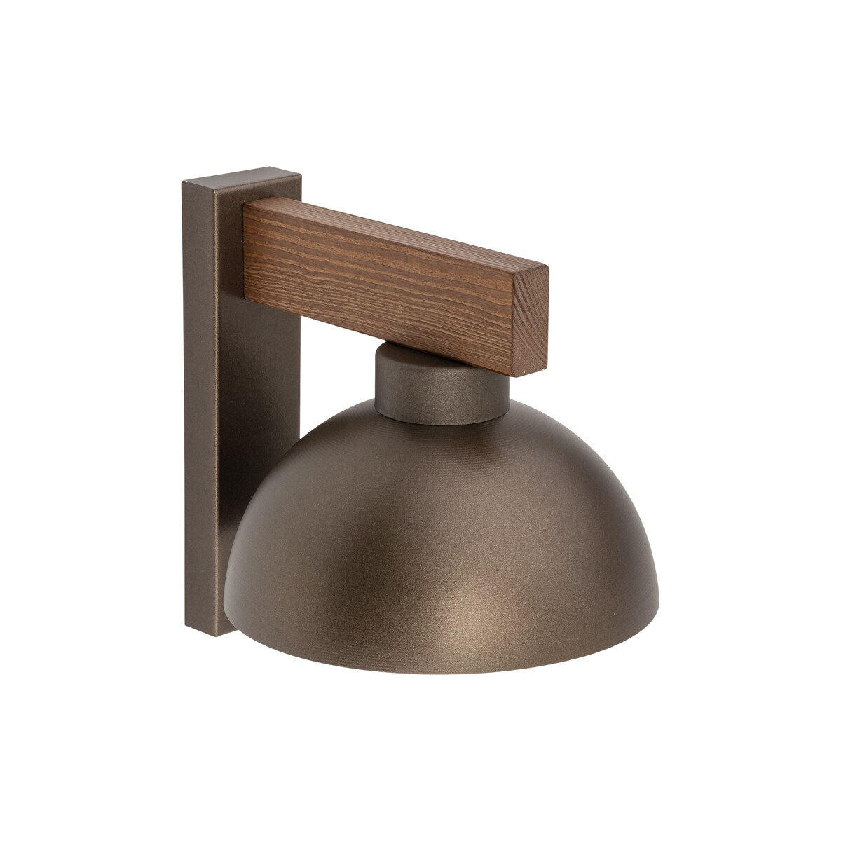 Kinkiet z włącznikiem TK Lighting OSLO BROWN 6279, E27, brązowy, industrialny, do sypialni i salonu