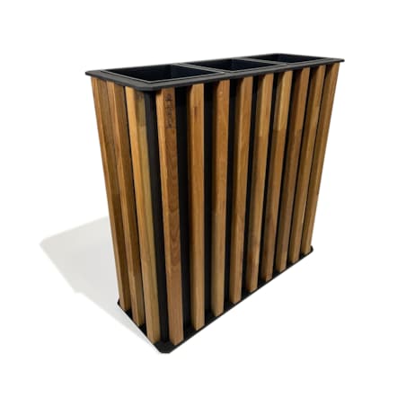 Donica drewniana Lamele 63x60 cm