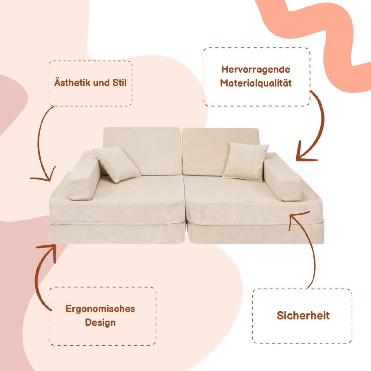 Sofa dziecięca- angelove