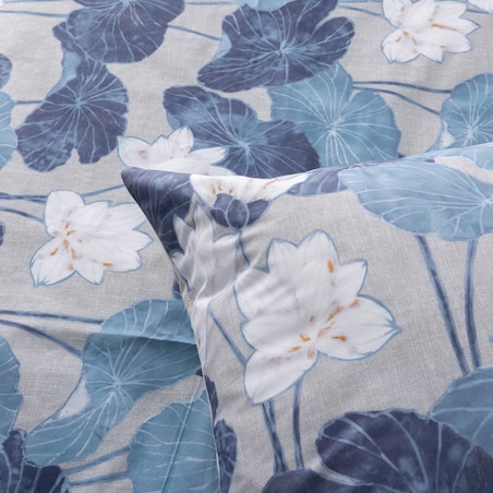 Komplet pościeli bawełnianej Lotus Serenity 220x200 cm, 220x200 cm