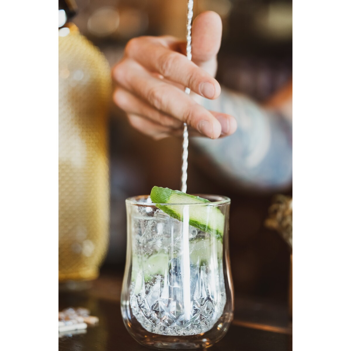 Zestaw 2 szklanek z podwójną ścianką Diamante 300 ml 25844