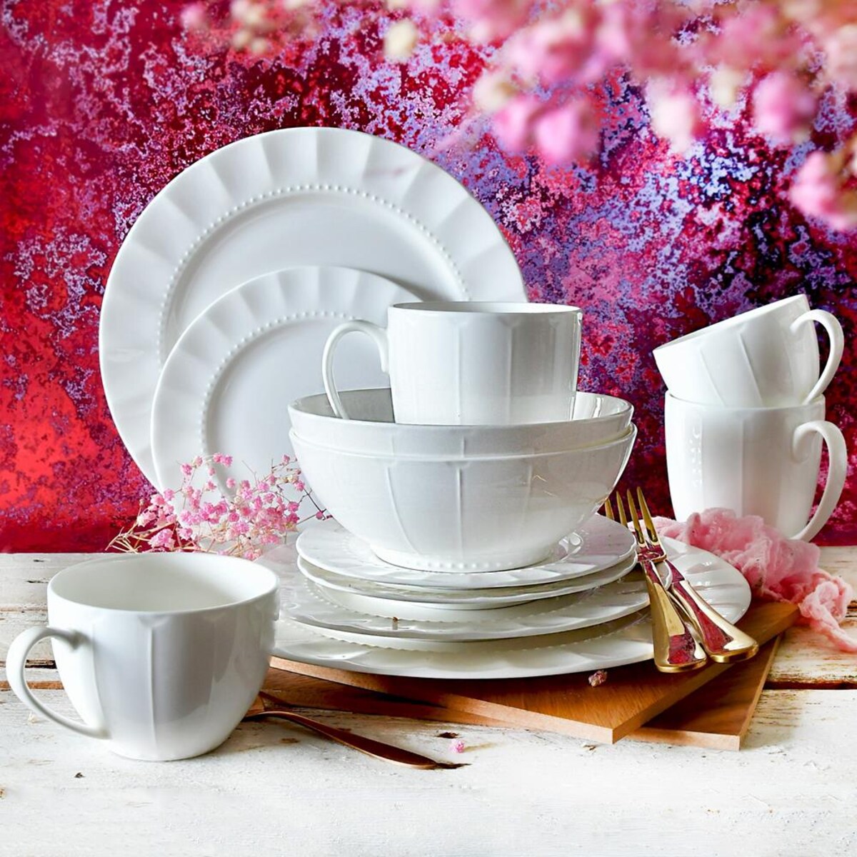 VILLA ITALIA Kubek porcelanowy 430 ml MATTINA