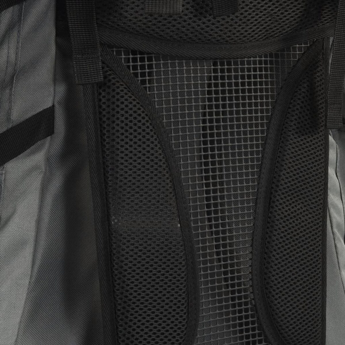 vidaXL Plecak turystyczny, szary, 80 L, tkanina Oxford