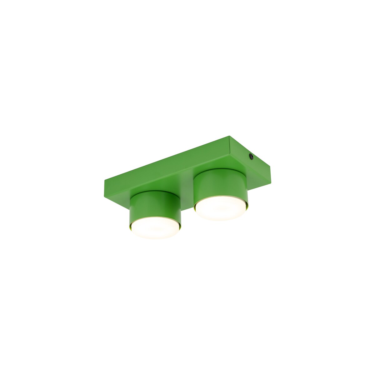Lampa sufitowa TK Lighting BRIX GREEN 11286 zielona 2xGX53 nowoczesna loftowa