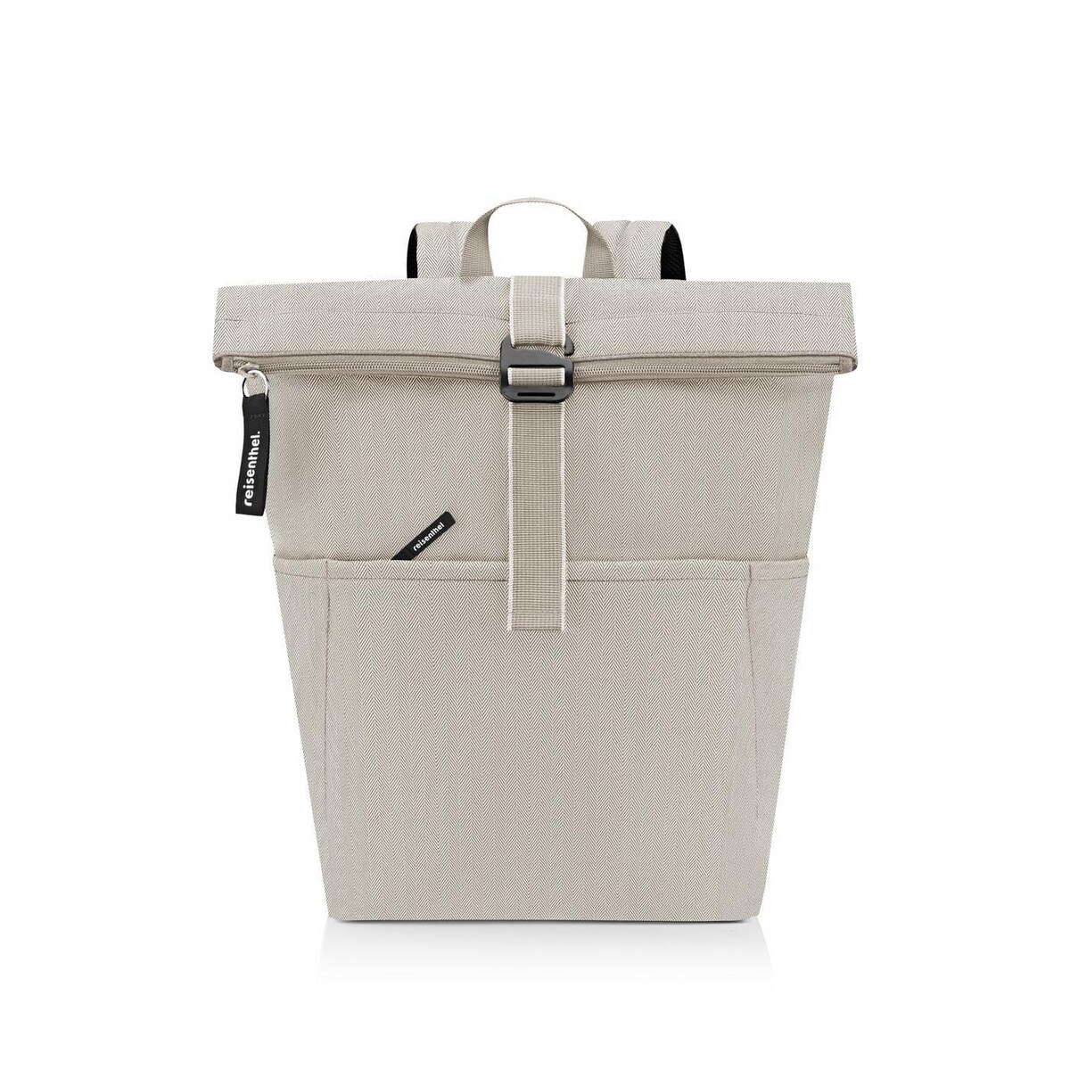 Plecak ROLLTOP BACKPACK, herringbone sand