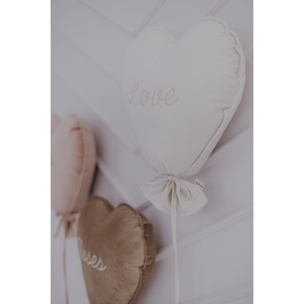 Balon Serce Delux Natural Rose