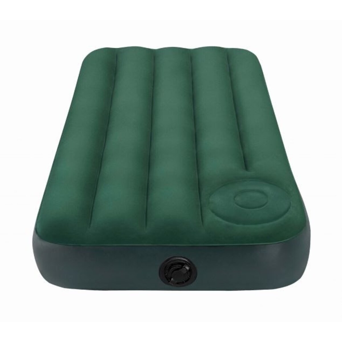 Materac welurowy z pompką 191x76x22 cm INTEX