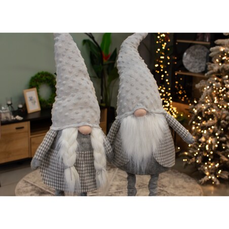 SKRZATY świąteczne KRASNALE para komplet gnom